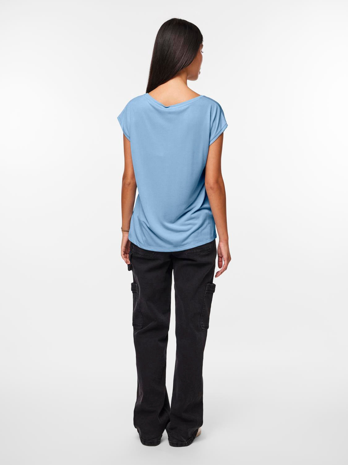 PCKAMALA T-Shirt - Airy Blue